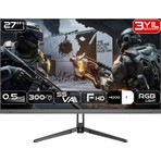 FAZEON X27F300 27" 300Hz 0.5ms HDMI DP HDR FreeSync G-Sync FHD Fast VA Gaming Monitör