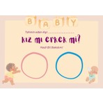 Alsem Store Bebek Cinsiyet Partisi Tahmin Oyunu Kartı -Baby Shower Kız Mı Erkek Mi? (50 Adet)