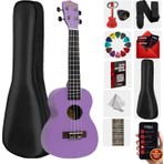 Midex UKX-233PRP Mor Concert Ukulele (Askı Çanta Pena)