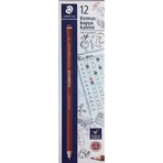 Staedtler Kırmızı Kopya Kalemi 12 Li (1 Paket 12 Adet)
