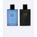 ZARA MAN SILVER + ZARA MAN BLUE SPIRIT EAU DE TOILETTE 2 X 90 ML  indirimsehri