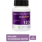 Suda Collagen Multiform Tablet 36 Tablet - Tip I-II-III Kolajen, C Vitamini, Hyaluronik Asit, Biotin, Çinko