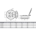 Bvn Bahçıvan Bk 160 Aksiyel Kapaklı Duvar/pencere Aspiratörü (450M³/H)
