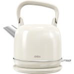 Sinbo SK-8035 Bej Retro Kettle 2.2l Paslanmaz Çelik Elektrikli Su Isıtıcı 360° Kablosuz 1800W