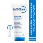 Bioderma Atoderm Cream Ultra Normal ve Kuru Ciltler için Nemlendirici Yüz ve Vücut Bakım Kremi 200 ml