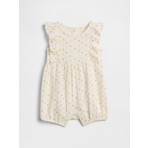 Gap Bebek Krem Gauze Ruffle Romper Tulum