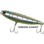 RYUJI Dog Strike 6cm 6gr Su Üstü Maket Yem Green Chart
