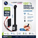 Wificam Geniş Açılı Mikro Wifi Güvenlik Kamerası
