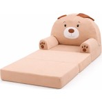 Pufu Toys Portatif, Yıkanabilir, Katlanabilir Peluş Çocuk Koltuğu 120 cm Köpek