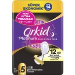Orkid 5 Adet Orkid Ultra Platinum 4'lü Gece Ekstra Plus 14'lü