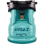 Aygaz Mini Ocak Ekstra + Tüp Siyah Renkli Taşınabilir Mutfak Deneyimi için Hafif Tasarım