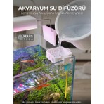 Mabs Tech Akvaryum Su Difüzörü – Bitkili Tanklar Için Kum ve Bitki Korumalı Su Değişim Aparatı (60X60MM)
