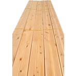 Grootland 100 cm 2.Sınıf Ahşap Tırtıklı Deck