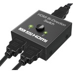 Alfais 4494 2 Port Çift Yönlü Hdmi Switch Splitter Ekran Monitör Çoklayıcı Çoğaltıcı