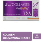 Suda Collagen Multiform Şeftali 30 Shot Türkiye Menşeli İçerik Bilgisi ile Zenginleştirilmiş