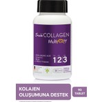 Suda Collagen Beauty Multiform Hidrolize Kolajen Peptitleri, Hyaluronik Asit, Vitamin C, Biotin, Probiyotik Mikroorganizma İçeren 90 Tablet Takviye Edici Gıda