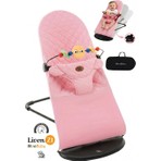 Livenzi Movibaby Anakucağı Pembe %100 Pamuklu Taşıma Kapasitesi 0-13 kg Ergonomik Tasarım