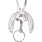 İzeltaş Izeltaş Elta Multi Tool Mini 7 Fonksiyonlu Katlanır Çok Amaçlı Pense El Aleti Paslanmaz Çelik 75 mm