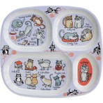 Tyrrell Katz Mini Bölmeli Mama Tabağı Melamin Malzeme ile BPA İçermeyen Kız Bebekler İçin