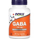 Now Foods Gaba 750 Mg 100 Veg Kapsül Vegan İçerik ile Destekleyici Sporcu Besini