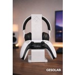 2’si 1 Arada Kulaklık Standı ve Oyun Kolu Tutucu – Ps5 & Xbox Uyumlu,  24.5 cm Gaming
