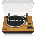 Lenco LS-55 Ahşap Hoparlörlü Bluetoothlu Pikap USBli MP3 Kayıt Özellikli Estetik Tasarım