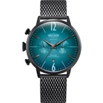 Welder WWRC421 Erkekler için 45 mm Kol Saati Suya Dayanıklı Çelik Kasa ve Mavi Kadran ile Şık Tasarım