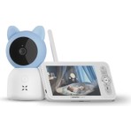 Xenon Smart Bebek Kamerası 3mp 5" LCD Monitör - Mobil Kontrol - Ninni - Hareket Algılama, Gece Görüş MAVI-X7202 - Mavi