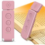 Glocusent 12 LED Şarjlı Kitap Okuma Işığı - 5 Renk & 5 Parlaklık Seviyesi