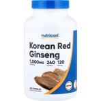 Nutricost Korean Red Asian Ginseng 240 Capsules