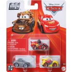 Disney Cars Cars Mini Karakter Arabalar Üçlü Paket HTR04