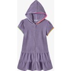 Penti Kız Çocuk Lila Sweet Pastel Lilac Ponponlu Kısa Kollu Havlu Kaftan