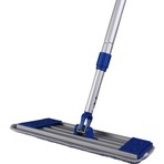 Spark Teleskopik Mop Aliminyum Seti Gri 40 x 13 Cm Ergonomik Tasarım ve Mikrofiber Başlık