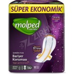 Molped 2 Adet Molped Supernight Önü Uzun Süper Ekonomik Gece 14'lü
