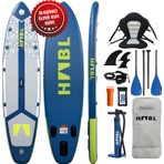 HABL Şişme Sup Board / Stand Up Paddle Board / Paddle Board / 81*320*15CM Full Set Mavi