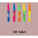 Aile Kileri Bülbül Düdüğü 20 Adet Değişik Renklerde