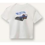 DeFacto %100 Pamuk Hot Wheels Regular Fit Kısa Kollu Tişört Erkek Bebek H4766A526SM