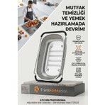 TransForMacion Lavabo Süzgeci Ayarlanabilir Kevgir 304 Paslanmaz Çelik 721523