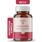 Erbatab Magnezyum 3 lü Form (Bisglisinat, Sitrat, Malat) & Vitamin B2 , B3 , B6 - 60 Kapsül