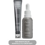 The Ceel Göz Bakım Seti - Morluk ve Torbalanma Karşıtı Göz Kremi ve Serum 2'li Set