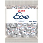 Ülker Ece Fındıklı İkramlık Çikolata 1 kg Sütlü Lezzet ile Tatlandırılmış Özel Seri
