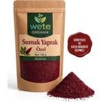 Wete Organik Köy Sumak 100 gr Özel