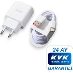 Tecno 33 (Watt) Hızlı Şarj Aleti Adaptörü Kablo Seti %100 Orıjinal ( Kvk Teknik Servis Garantili )