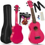 Fourtune Nova UKS-21DPK Soprano Pembe Ukulele Seti