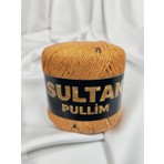 Sultan Pullim Pamuk Hardal Altın Pullu El Örgü Ipi 50GR. (4 Adet) - Renk: 2704