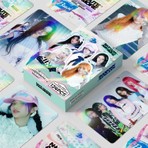 Illit Illıt '' Not Cute Anymore '' Çift Yön Baskılı / Hologramlı Lomo Card Seti (60 Pcs)
