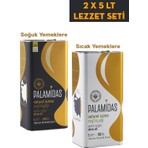 Palamidas 2 x 5 Lt Özel Harman ve Natürel Sızma Zeytinyağı Lezzet Seti