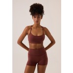 Los Ojos x Ece Bordo Spor Sütyeni Super Crop Top
