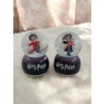 Mobgift Harry Potter Model 2'li Mini Boy Kar Küresi(Süpürgeli ve Baykuşlu)