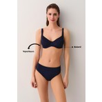 Suwen Pipe Balenli Toparlayıcı Aksesuarlı Bikini Üst